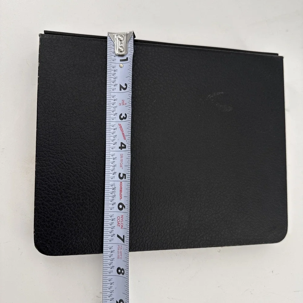 Vtg 3 Ring Loose Leaf Binder Stationary Aico Hard Cover Ledger Book NOS